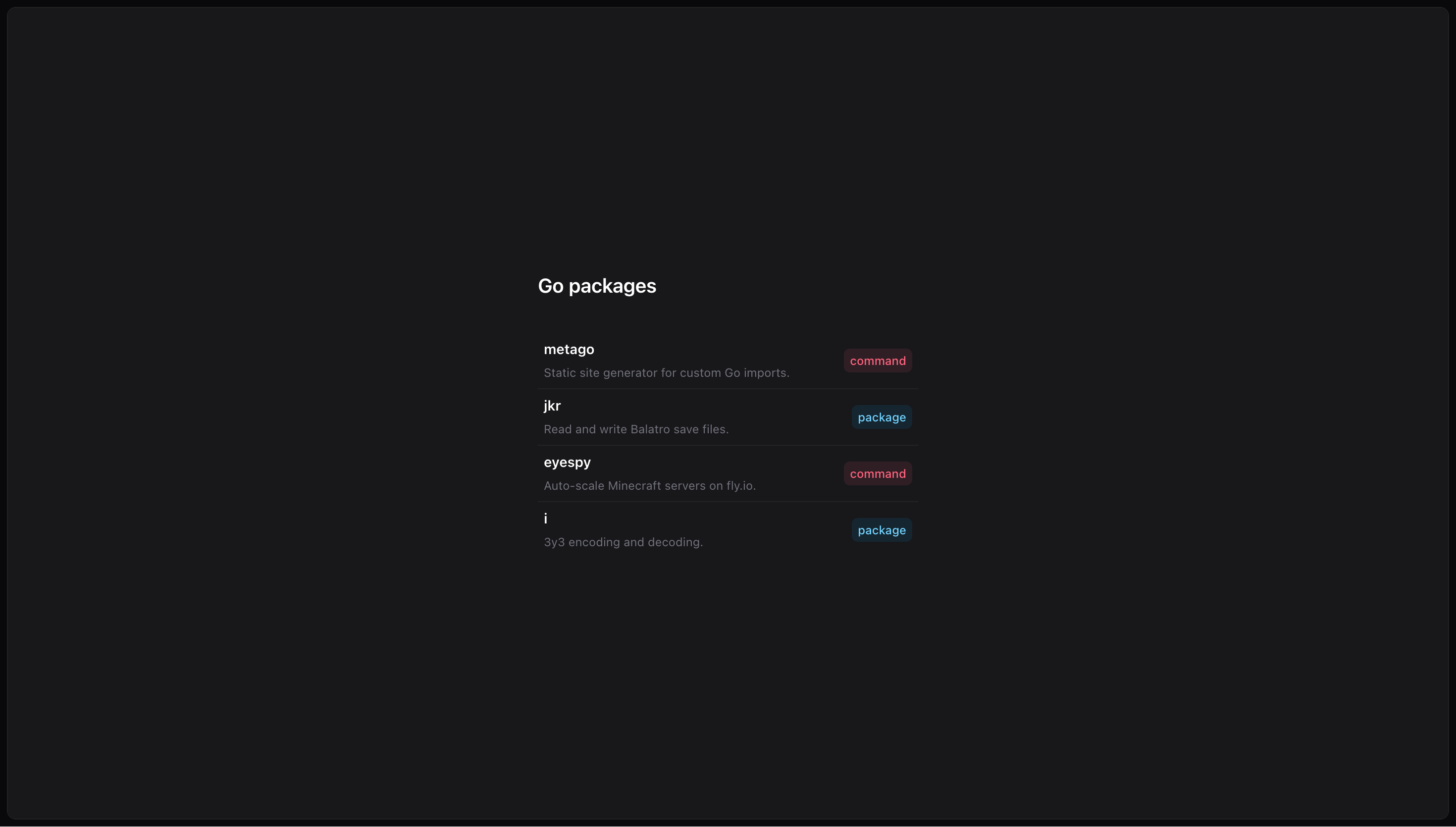 Screenshot of the website.